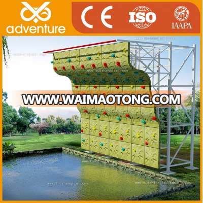 Commercial Holds Fiberglass Panels Price Indoor Rock Climbing Wall