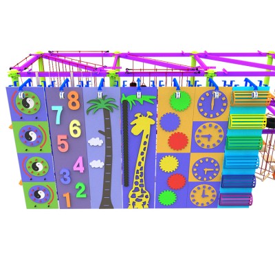 kids indoor playground ropes course and children climbing frame ropes courses fun obstacle rope course