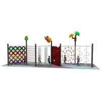 climbing net Hot sale amusement park games kids outdoor rock climbing wall