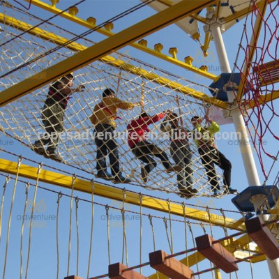 New Aerial Outdoor Equipment Obstacle Course for Adults